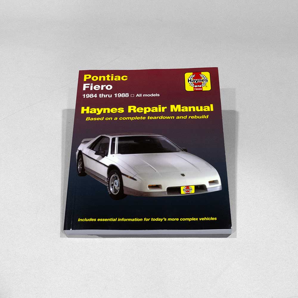 Haynes Fiero Service Manual
