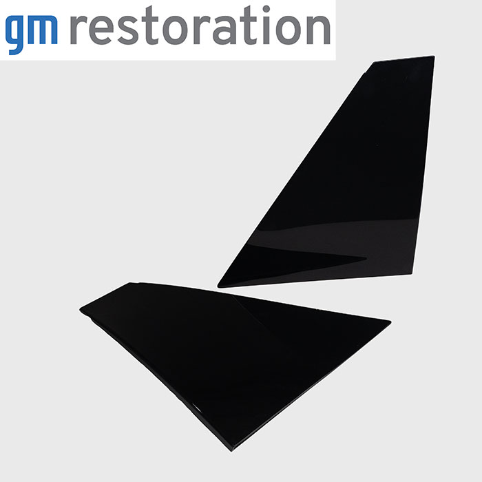 84-88 Notchback Full Quarter Window Replacement (pr)