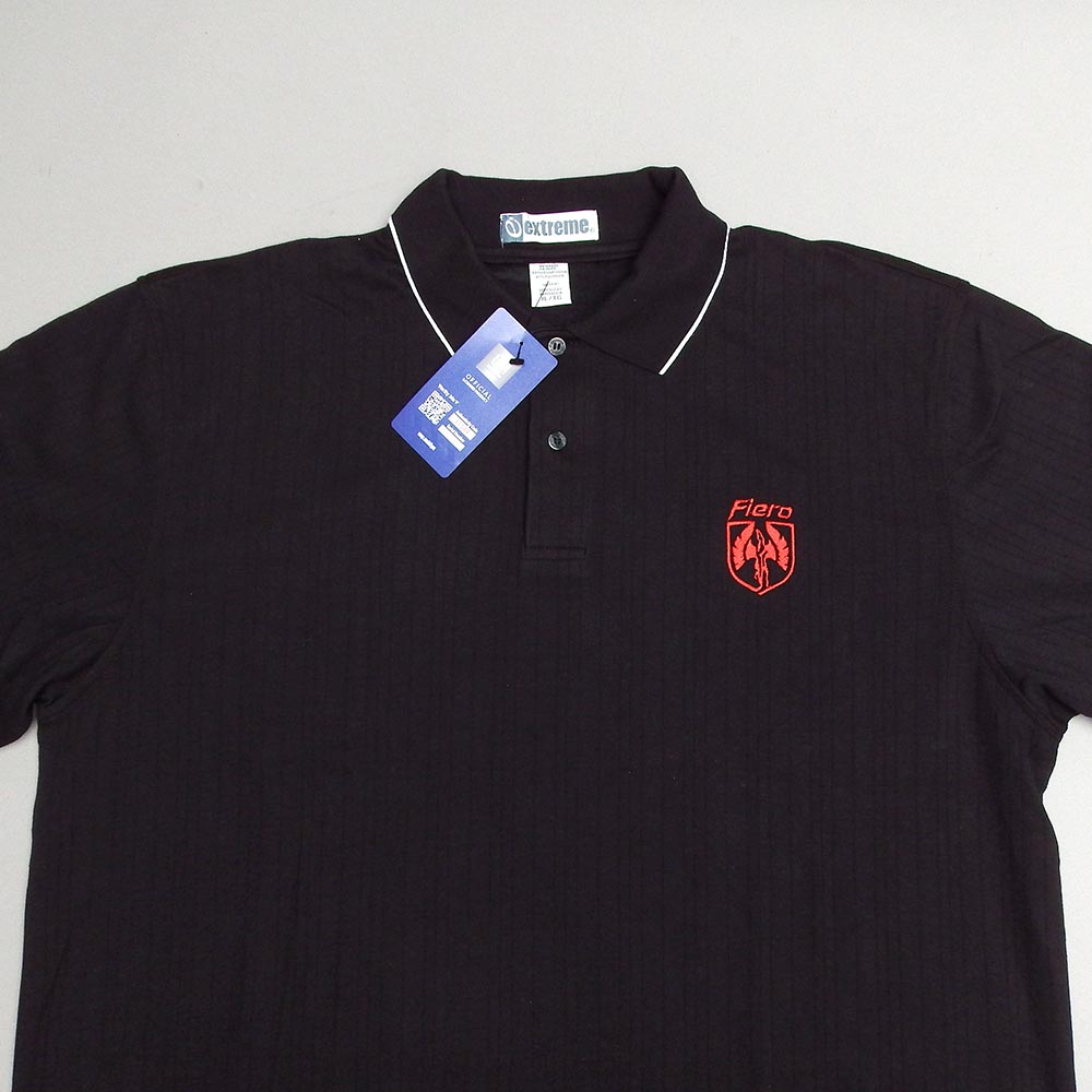 Black Fiero Pegasus Polo Shirt