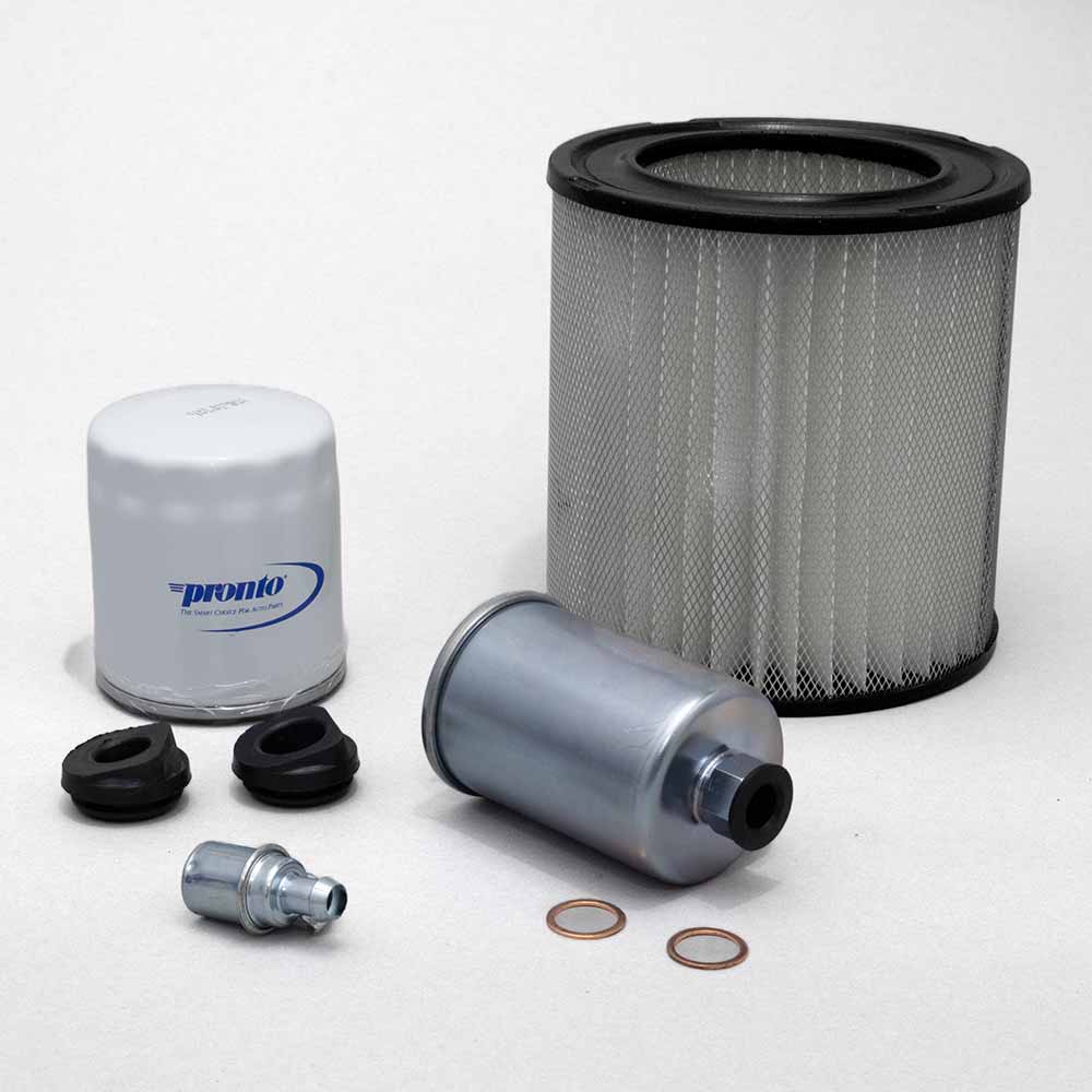 85-88 V6 Air/Oil/Fuel/PCV Filter Pkg