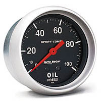 Sport Comp Oil Press. Gauge