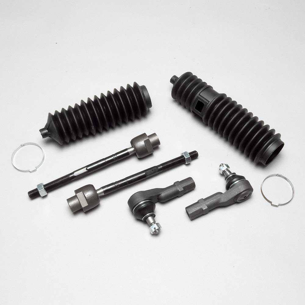 84-87 Front Tie Rods w/ Rack Boots