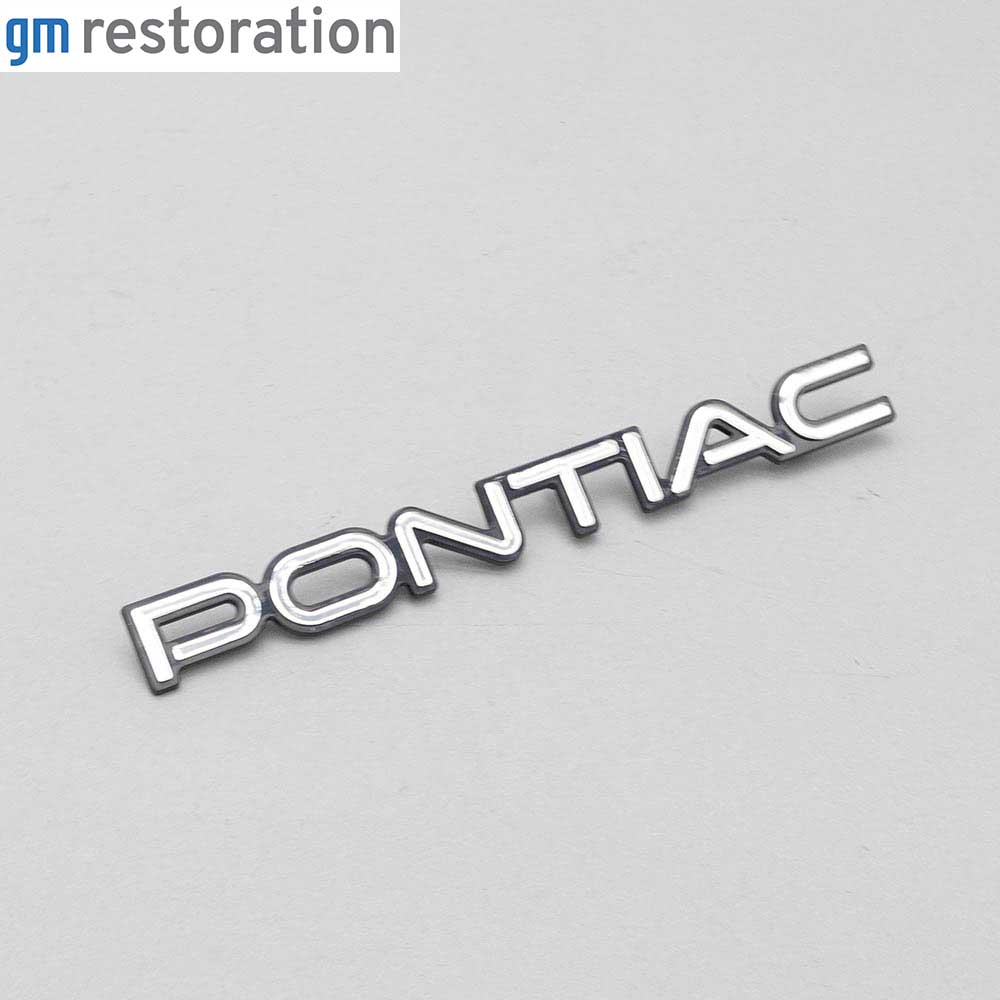 84-88 Pontiac Rear Fascia Logo