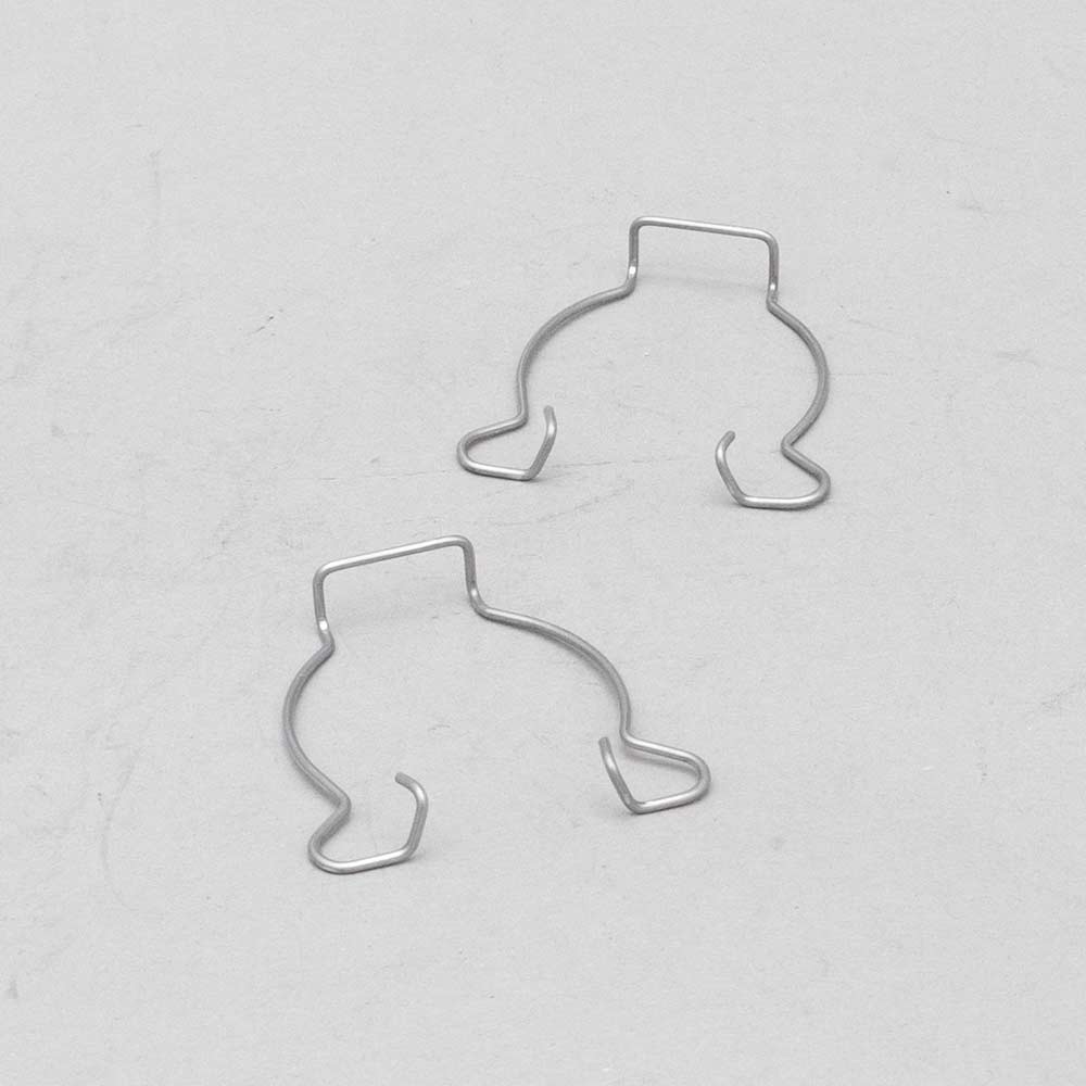 84-87 Rear Brake Pad Retainer/Springs (pair)
