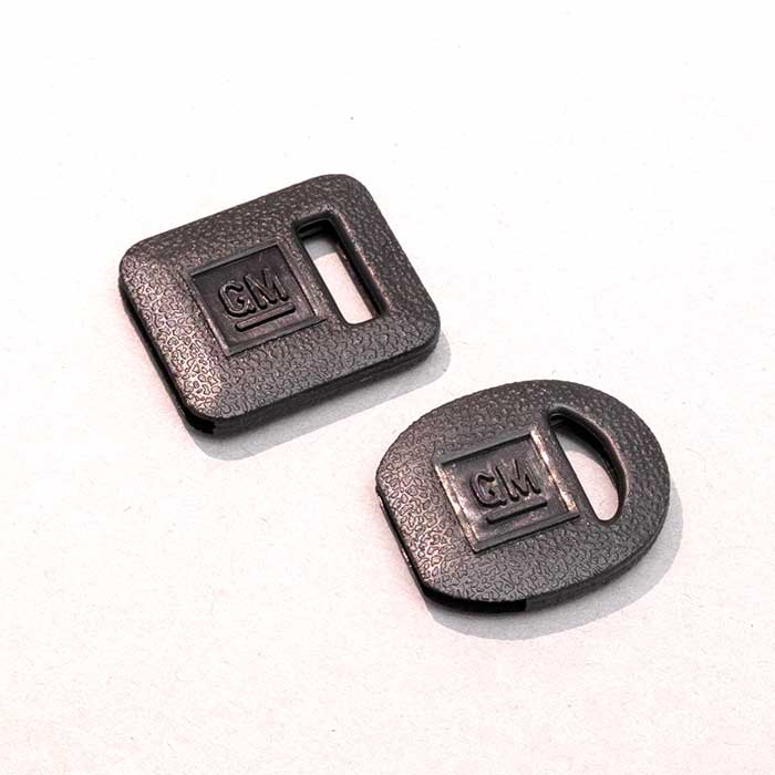 84-88 GM Black Rubber Key Boot Set
