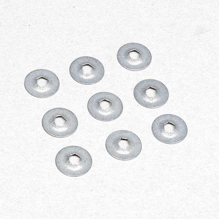 84-88 Rear Vent Screen Retainers (9)