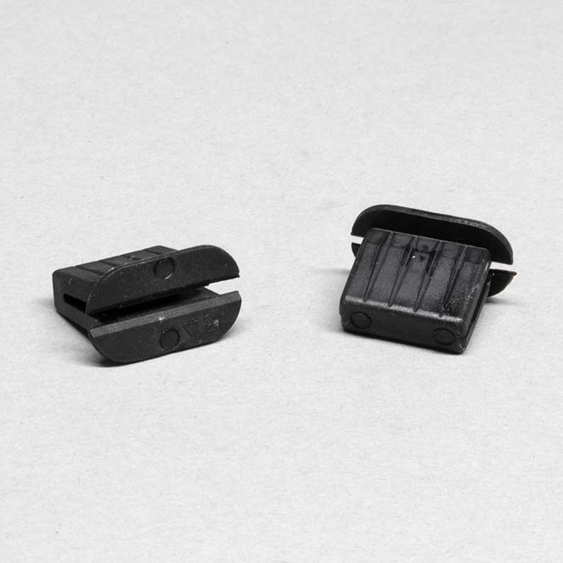 84-88 Front Floor Console Trim Pad Grommet Nuts (2)