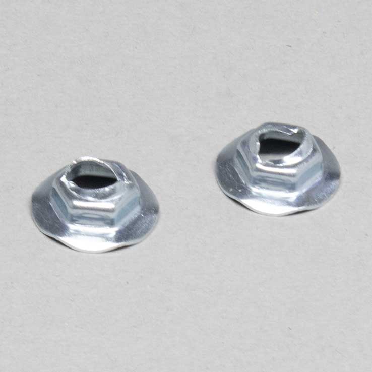 84-88 Notchback Quarter Window Nuts (2)